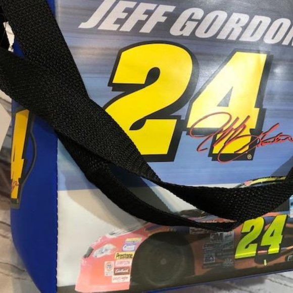 NWT - COMBO - 3 Items - Jeff Gordon #24 NASCAR - Cooler + Throw + Tote - ALL NEW - Picture 4 of 10